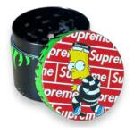 40mm Rick Premium Mini Grinder 4 Katmanlı Çinko Alaşım Manuel Kahve Baharat Öğütücü Parçalayıcı