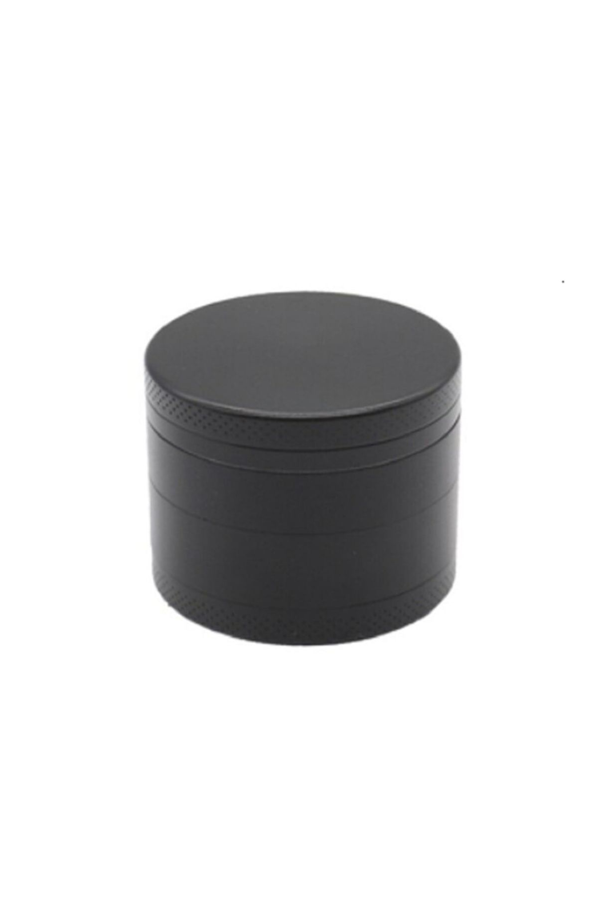 50mm Siyah Grinder Premium 4 Katmanlı Çinko Alaşım Manuel Kahve Baharat Öğütücü Parçalayıcı - Görsel 2