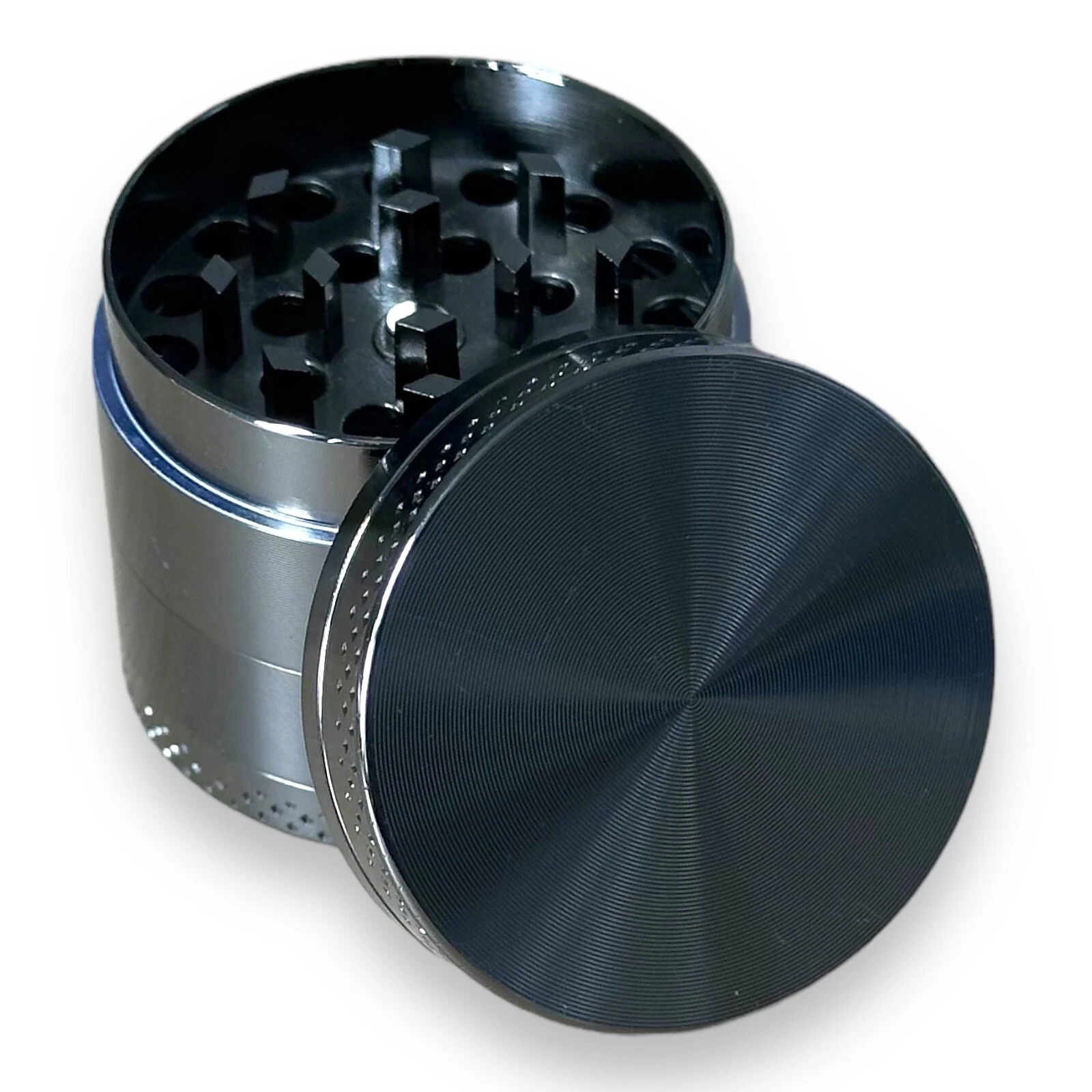 40mm Uzay Grisi Tütün Baharat Herbal Öğütücüsü Parçalayıcı - Görsel 4